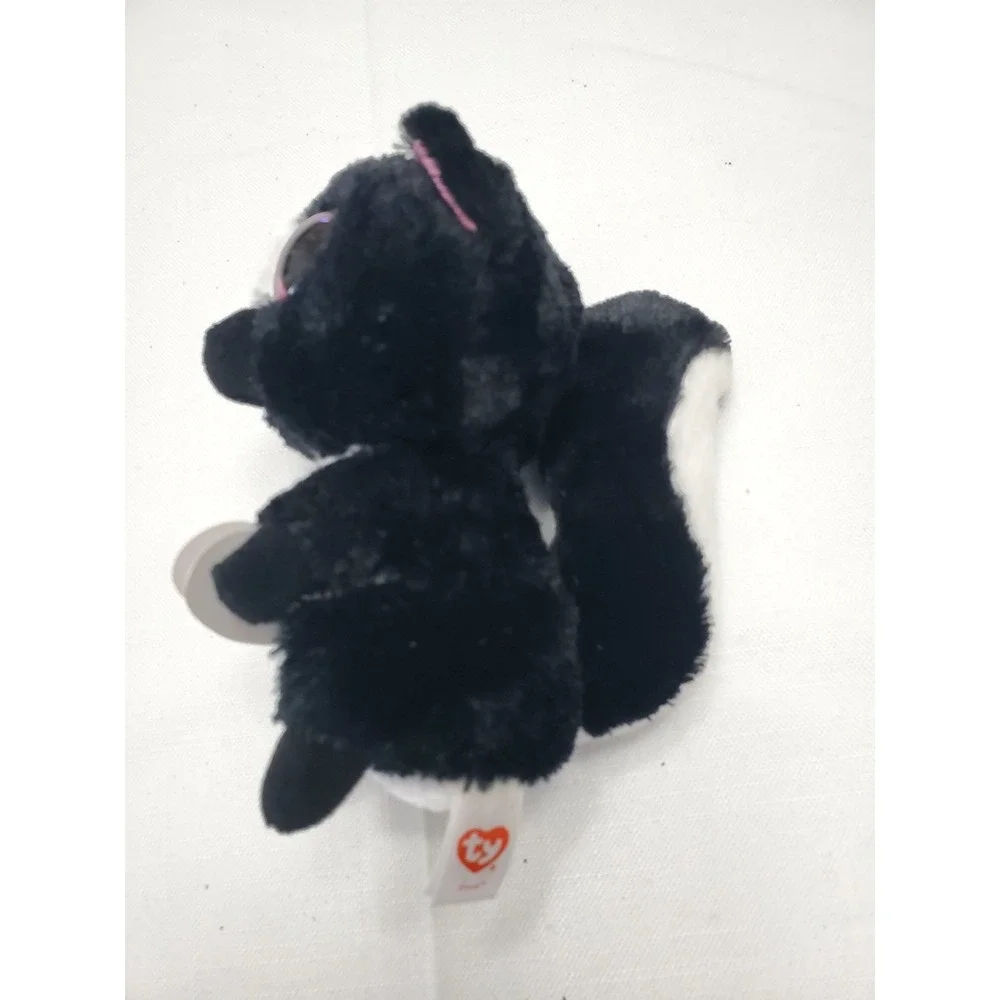 Ty Beanie Boos - FLORA‎ the Skunk (6 Inch) NEW MWMTs Plush Stuffed Animal Toy